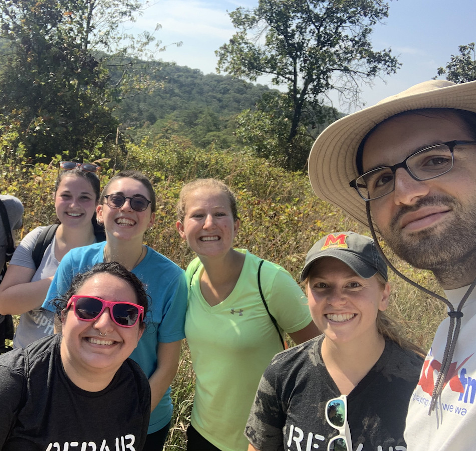 Fellows lead a Hike for community