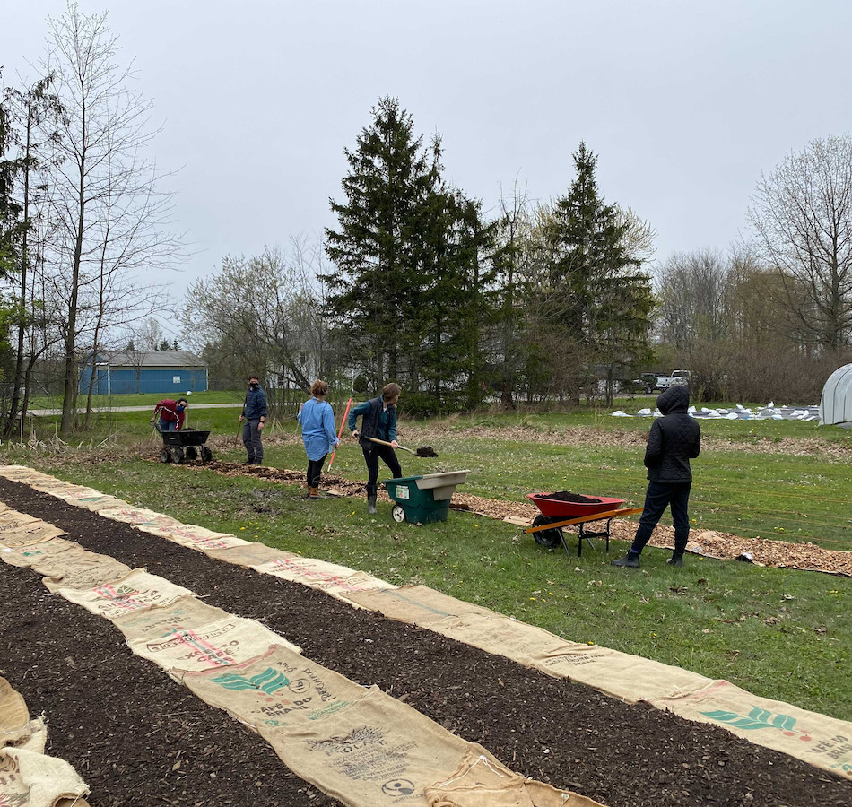 Volunteers at park