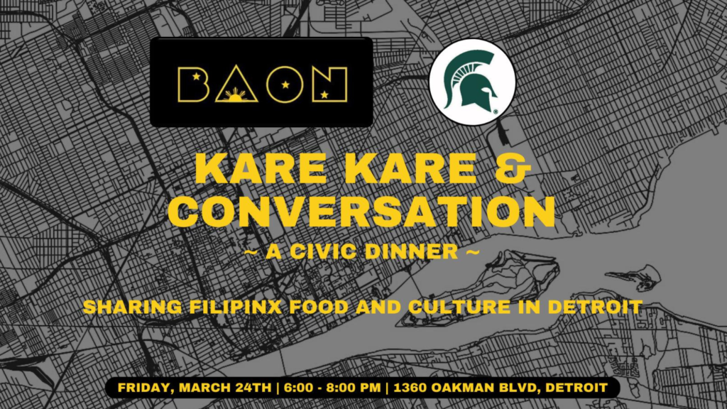 Kare Kare & Conversation: Sharing Filipinx Food and Culture