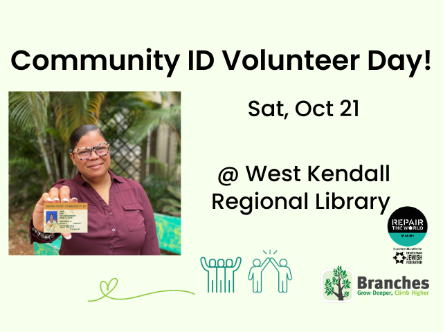 Branches Community ID Volunteer Day